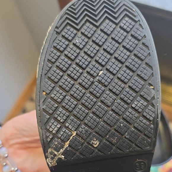 Dansko XP blue and Pink Mules Vibrant Clogs - Picture 4 of 8